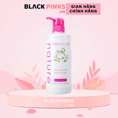 Dầu xả Naris Nature dịu nhẹ hương hoa tươi mát 500ml
