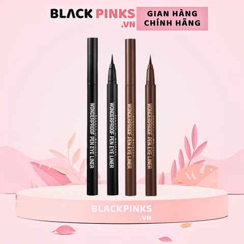 Kẻ mắt nước B.O.M lâu trôi - màu đen 01 Wonder Black/màu nâu 02 Wonder Brown 0.5g