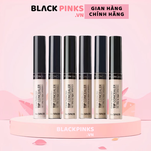 Kem che khuyết điểm The Saem màu 1.25/1.5.1.75 Light Beige/Natural Beige/Middle Beige 6.5g