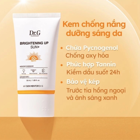Kem chống nắng Dr.G dưỡng sáng da 50ml