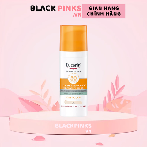 Kem chống nắng Eucerin kiềm dầu (có màu) 50ml