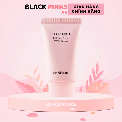 Kem chống nắng The Saem kiềm dầu, nâng tone sáng hồng 50g