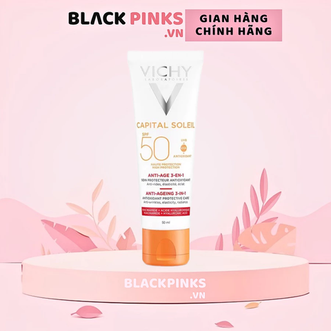 Kem chống nắng Vichy bảo vệ và giảm các dấu hiệu lão hóa 50ml
