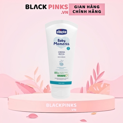 Kem dưỡng ẩm chứa Omega và vitamin E Chicco 100ml