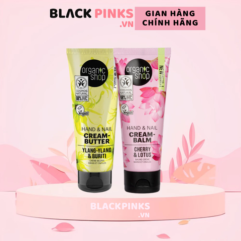 Kem dưỡng tay & móng Organic Shop 75ml