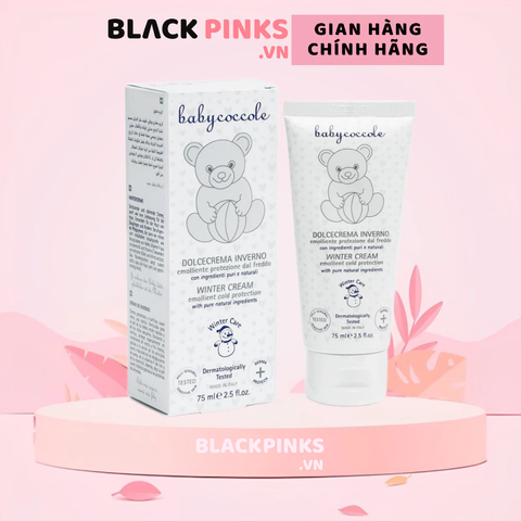 Kem nẻ và giữ ấm mùa đông Babycoccole 75g dành cho bé trên 0 tháng tuổi