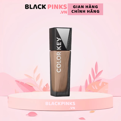 Kem nền Colorkey dạng lỏng lâu trôi W2/W1/C1 cho tông da tự nhiên/sáng ấm/sáng hồng 30g