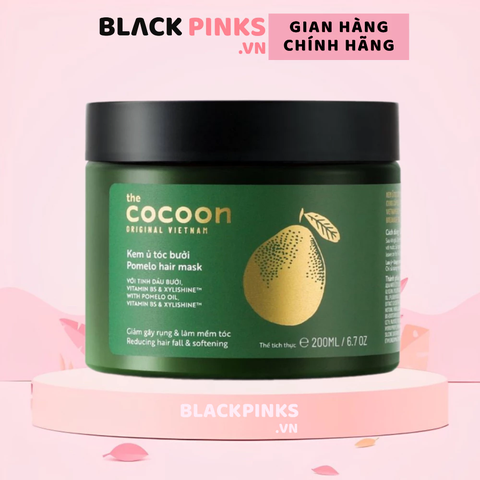 Kem ủ tóc bưởi Cocoon giảm gãy rụng và làm mềm tóc 200ml