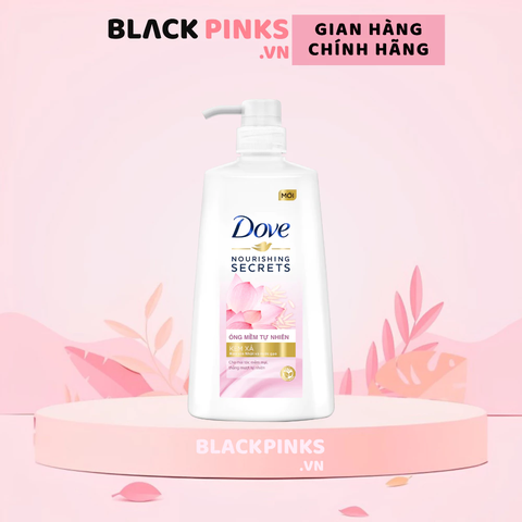 Kem xả Dove óng mềm tự nhiên 610g