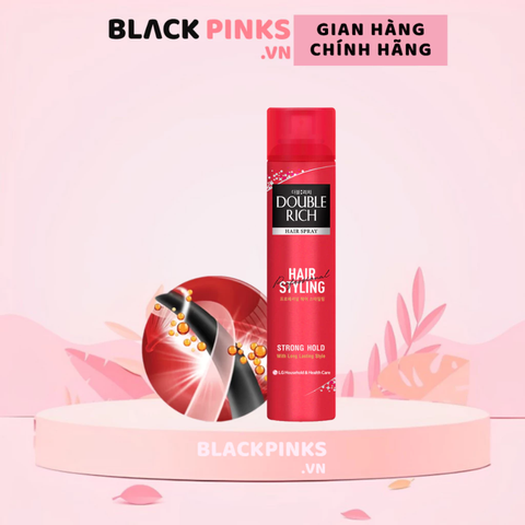 Keo tạo kiểu tóc Double Rich dạng xịt giữ tóc cố định 170ml