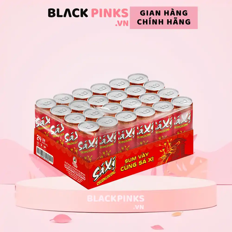 Khay 24 lon sá xị Chương Dương 320ml