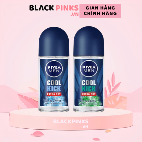 Lăn khử mùi Nivea Men mát lạnh thơm năng động/sảng khoái 50ml