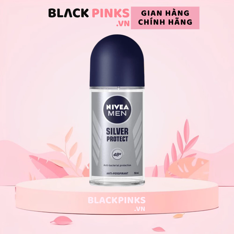 Lăn khử mùi Nivea Men phân tử bạc kháng khuẩn 50ml