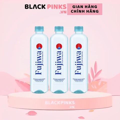 Lốc 10 chai nước ion kiềm cao cấp Fujiwa 680ml