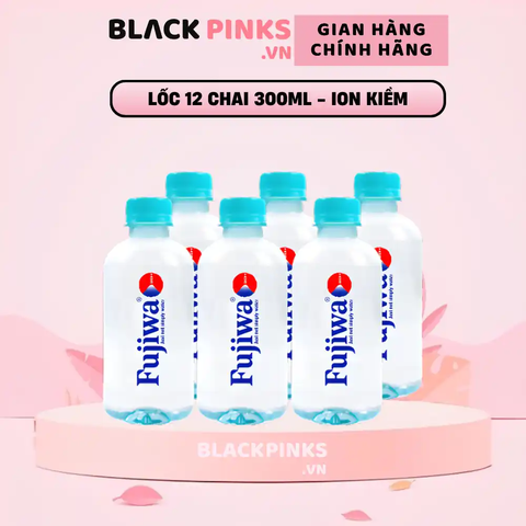 Lốc 12 chai nước ion kiềm cao cấp Fujiwa 300ml