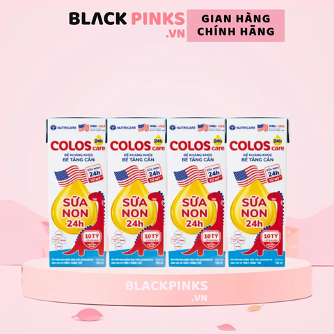 Lốc 4 hộp sữa bột pha sẵn Coloscare 24h 180ml