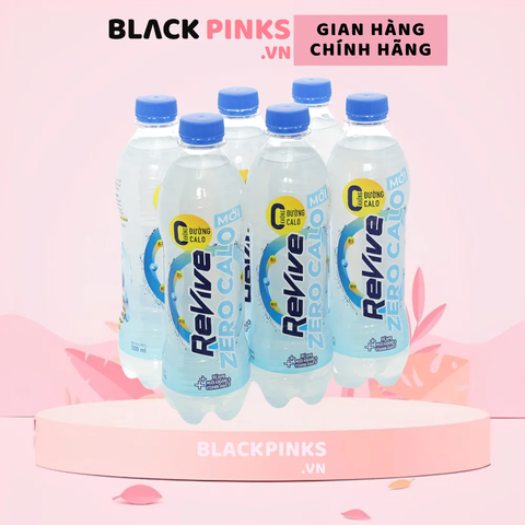 Lốc 6 chai nước bù khoáng Revive không calo 500ml