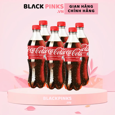 Lốc 6 chai nước ngọt Coca Cola 390ml