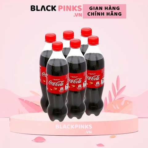 Lốc 6 chai nước ngọt Coca Cola 600ml