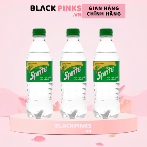 Lốc 6 chai nước ngọt Sprite chanh 390ml