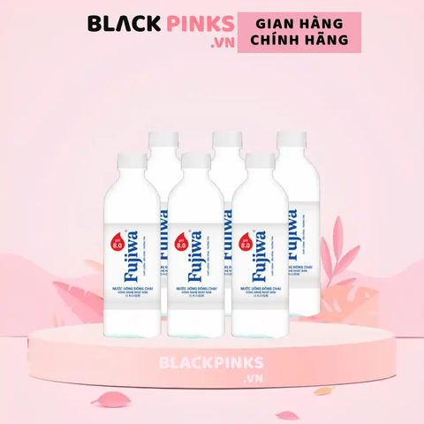 Lốc 6 chai nước pH8 bổ sung kiềm Fujiwa 450ml