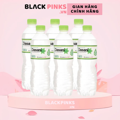 Lốc 6 chai nước tinh khiết Dasani 510ml