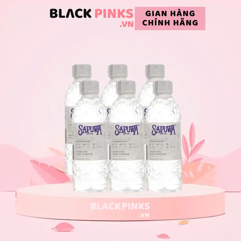 Lốc 6 chai nước nước uống tinh khiết Sapuwa 330ml