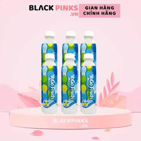 Lốc 6 chai nước uống hương sữa chua Yogo fresh 580ml