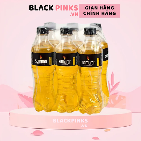 Lốc 6 chai tăng lực Samurai hương nhân sâm 390ml