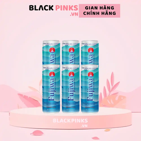 Lốc 6 lon nước giàu hydrogen Fujiwa 330ml
