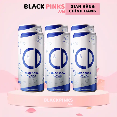 Lốc 6 lon soda Chương Dương 320ml