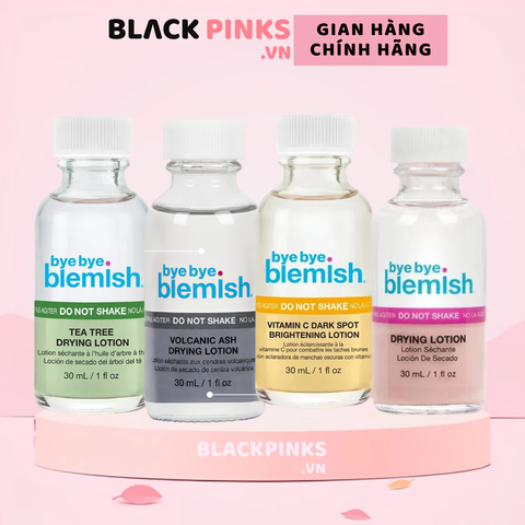 Lotion chấm mụn Bye Bye Blemish mụn sưng viêm/ mụn trắng/ mụn thâm/ mụn trắng nhạy cảm 30ML