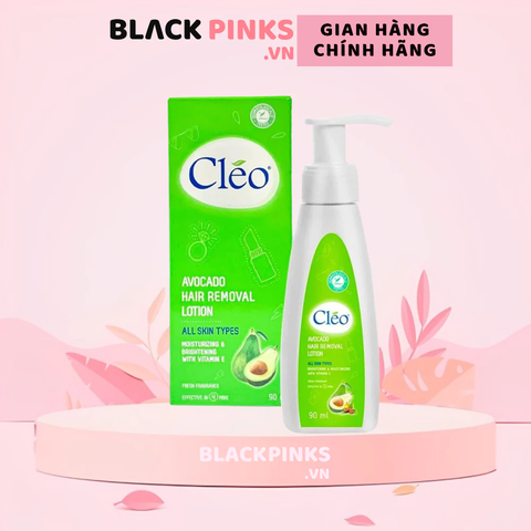 Lotion tẩy lông Cléo dạng sữa cho mọi loại da 90ml