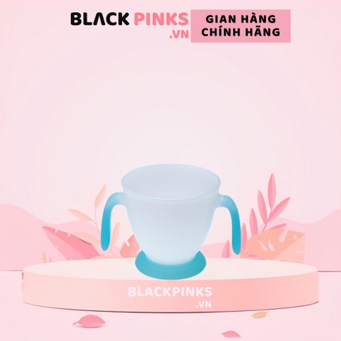 Ly nước cho bé Combi tay cầm xanh/tím
