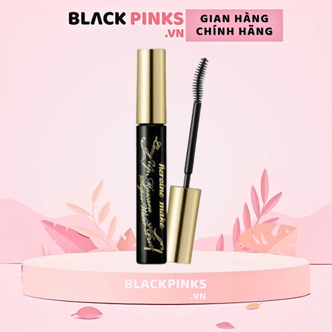 Mascara Kissme nâng cong và dày mi màu đen 6g