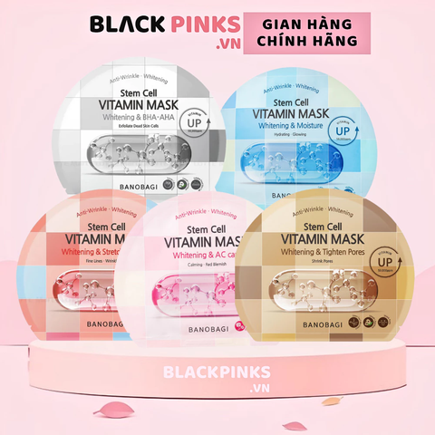 Mặt nạ Banobagi dưỡng sáng - se lỗ chân lông/cấp ẩm cho da/hỗ trợ nâng cơ/chăm sóc da mụn/tẩy tế bào chết 30g