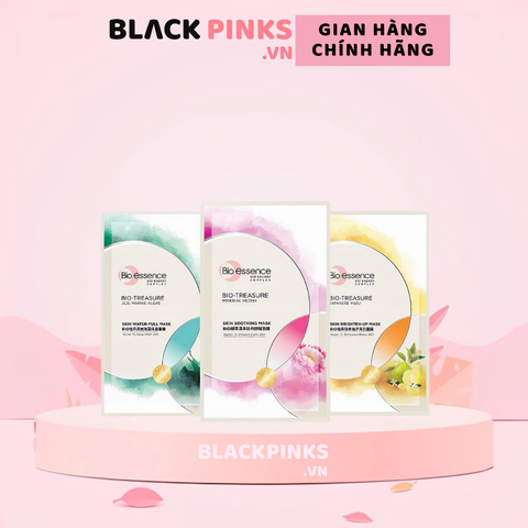 Mặt nạ Bio-Essence Bio Skin Mask quả Thanh Yên/Tảo Biển/hoa Mẫu Đơn 20ml