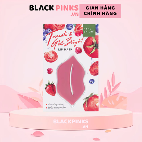Mặt nạ môi Baby Bright chiết xuất cà chua & Glutathione 10g