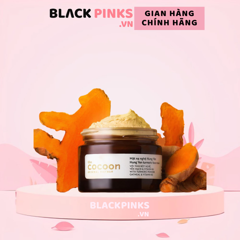 Mặt nạ Nghệ Hưng Yên Cocoon giúp da rạng rỡ mịn màng 30ml/100ml