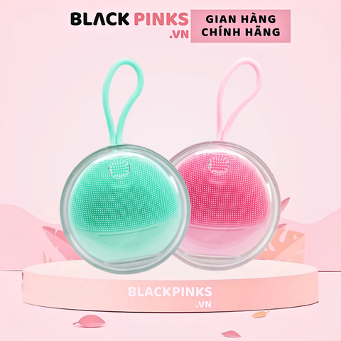 Máy rửa mặt Halio dành cho da nhạy cảm - màu xanh mint/màu hồng nhạt