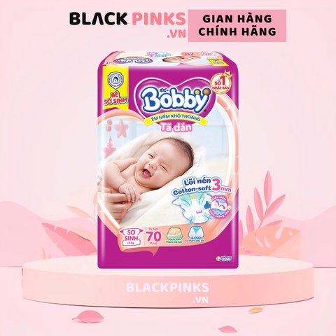 Miếng lót/tã dán/tã quần Bobby size NB1108/NB260/NB70/S/M/L/XL/XXL/XXXL cho bé từ dưới 5kg - 35kg