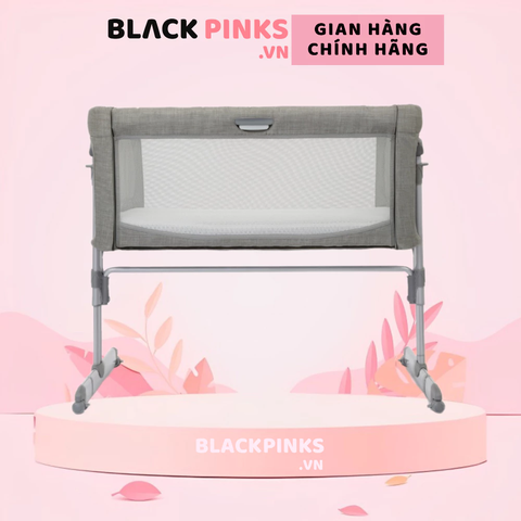 Nôi ngủ cạnh giường Joie Roomie Glide Foggy Gray