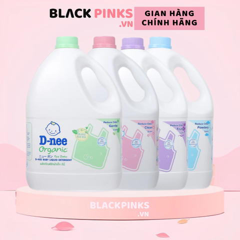 Nước giặt xả Dnee Organic 3000ml