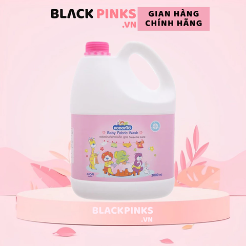 Nước giặt xả quần áo hương thảo cho bé Kodomo Sweetie Care 3 lít