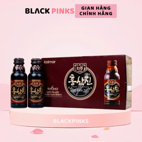 Nước hồng sâm Hongsamjin Gold (Hộp 10 chai 100ml)