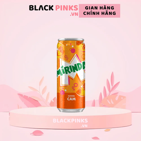 Lốc 6 lon nước ngọt Mirinda cam 320ml
