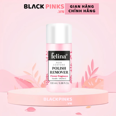 Nước rửa móng Felina cao cấp hương hoa cỏ 100ml
