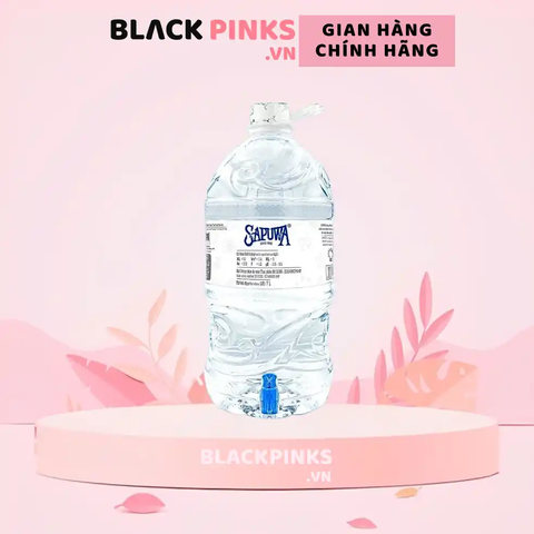 Nước uống tinh khiết Sapuwa bình 7L có vòi