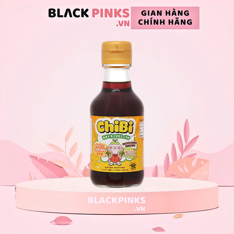 Nước tương ít muối Chibi chai 150ml dành cho bé từ 9 tháng tuổi