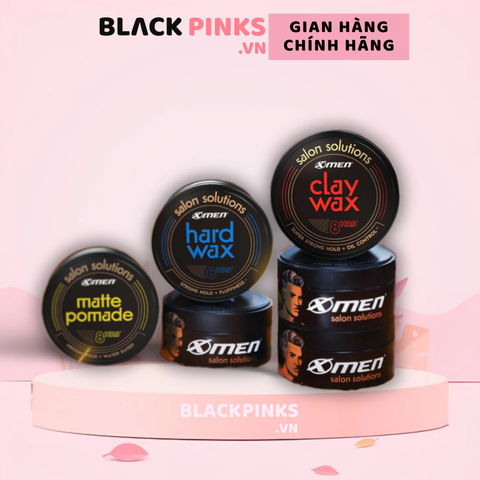 Sáp vuốt tóc X-Men Salon Solution Matte Pomade/ Hard Wax/ Clay Wax 70g